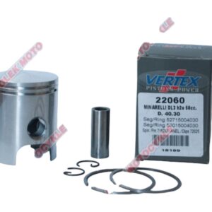 VERTEX TŁOK MINARELLI 50,WATER COOLED 40,80 MM (+0,50 MM) (PIERŚCIENIE 53015004080 X 1, 52715004080 X 1)