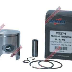 VERTEX TŁOK POLINI, MINARELLI, YAMAHA 46,95MM SWORZEŃ 10MM (PIERŚCIENIE 53012004700 X 1 SZT.)