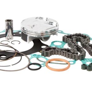 VERTEX ZESTAW NAPRAWCZY GÓRY SILNIKA KTM SXF 250 09-12, EXCF 250 09-13 ( TŁOK 23235B, USZCZELKI TOP-END, ŁAŃCUSZEK ROZRZĄDU )
