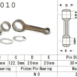 VESRAH KORBOWÓD HONDA TRX 300 '88-'00, TRX 300EX '93-'08 (VA1010) (MADE IN JAPAN)