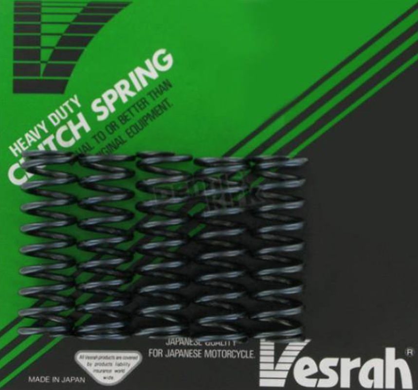 VESRAH SPRĘŻYNY SPRZĘGŁOWE YAMAHA XT 500 '76-82, TT 500 '76-81, XV 1000 '84-85, XV 920 '81-83, SR 500 '78-81 (6SZT.) (MADE IN JAPAN)