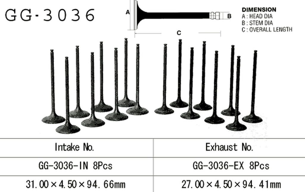 VESRAH ZAWÓR SSĄCY SUZUKI GSF 1250 '07-'10, GSXR 1100 W '94-'98, DL 650 '07-'17, SV 650/SVF 650 '99-'17 (OEM: 12911-18H00,12911-46E00) (1SZT.) (MADE IN JAPAN)