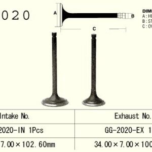 VESRAH ZAWÓR SSĄCY YAMAHA YFM 350/400 WARRIOR/RAPTOR '87-'09 (OEM: 1UY-12111-01) (1 NA POJAZD) (1SZT.) (MADE IN JAPAN)