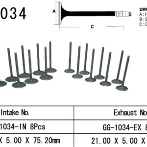 VESRAH ZAWÓR WYDECHOWY HONDA CBR 600F '87-90' (OEM: 14721-MN4-0010) (1SZT.) (MADE IN JAPAN)
