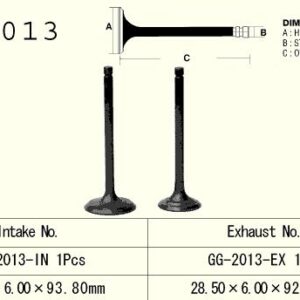 VESRAH ZAWÓR WYDECHOWY YAMAHA YFM 250 '89-'09, TW 200 '87-'09, XT 225, TTR 230 (OEM: 5H0-12121-00,5XT-12121-00) (1SZT.) (MADE IN JAPAN)