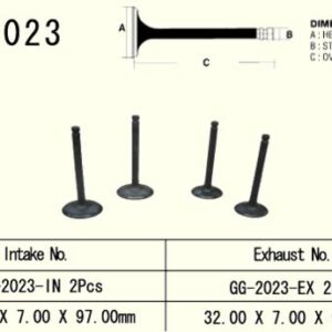 VESRAH ZAWÓR WYDECHOWY YAMAHA YFM 600 GRIZZLY '98-'01, XT 600 '87-'03, TT600 (2 NA POJAZD) (32,0X7,0X91,7 MM) (OEM:1VJ-12121-00) (1SZT,) (MADE IN JAPAN)