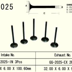 VESRAH ZAWÓR WYDECHOWY YAMAHA YFM 660 GRIZZLY/RAPTOR '01-'08, XTZ660 TENERE '91-'99, YXR 660 RHINO 04-05 (2 NA POJAZD) (OEM:3YF-12121-00) (1SZT.) (MADE IN JAPAN)