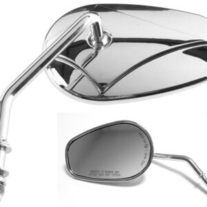 VICMA LUSTERKO HARLEY DAVIDSON 03 LEWE, CHROM, GWINT M10 (E412I)