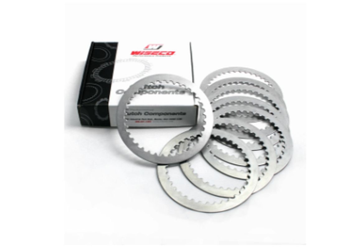 WISECO PRZEKŁADKI TARCZ SPRZĘGŁOWYCH YAMAHA YZF 250 '01-'18, YZ 250 FX '15-'19, WRF 250 '01-'19, GAS GAS EC 250 F '10-'15, EC 300 F '13-'15 (8 TARCZ)