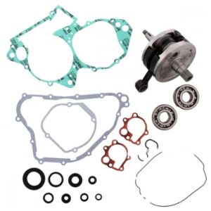 WISECO WAŁ KORBOWY HONDA CR 250 05-07 (Z ŁOŻYSKAMI I USZCZELNIACZAMI NA WAŁ ORAZ KOMPLETEM USZCZELEK NA DÓŁ SILNIKA)
