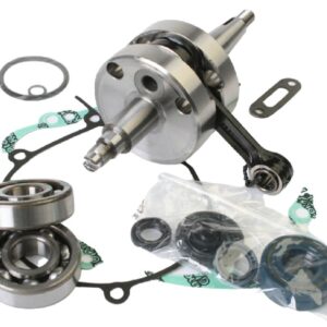 WISECO WAŁ KORBOWY KAWASAKI KX 60 '86-03, SUZUKI RM 60 '03 (Z ŁOŻYSKAMI I USZCZELNIACZAMI NA WAŁ ORAZ KOMPLETEM USZCZELEK NA DÓŁ SILNIKA) (HR 4015)