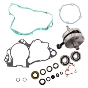 WISECO WAŁ KORBOWY SUZUKI RM 250 05-10 (Z ŁOŻYSKAMI I USZCZELNIACZAMI NA WAŁ ORAZ KOMPLETEM USZCZELEK NA DÓŁ SILNIKA)