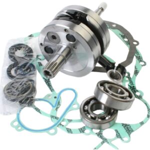 WISECO WAŁ KORBOWY YAMAHA YZ 125 '01-'04 (Z ŁOŻYSKAMI I USZCZELNIACZAMI NA WAŁ ORAZ KOMPLETEM USZCZELEK NA DÓŁ SILNIKA) (HR4036)