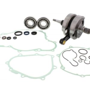WISECO WAŁ KORBOWY YAMAHA YZ 450F '03-'05(YZF450) (Z ŁOŻYSKAMI I USZCZELNIACZAMI NA WAŁ ORAZ KOMPLETEM USZCZELEK NA DÓŁ SILNIKA)) (HR4050)