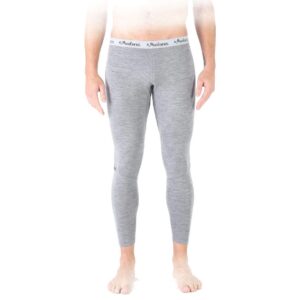 WOOLONA PATCH BIELIZNA TERMOAKTYWNA MĘSKA (SPODNIE) (100% WEŁNY MERINO) KOLOR SZARY ROZMIAR XL