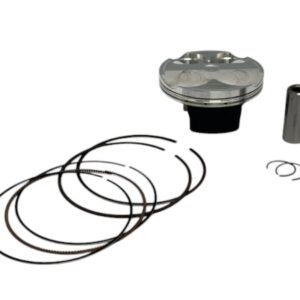 WOSSNER TŁOK (4T) KAWASAKI KXF250 '23-'24 (KXF 250,KX250F) (STD. + 0,02MM = 77,97MM) (14.1:1 CR)