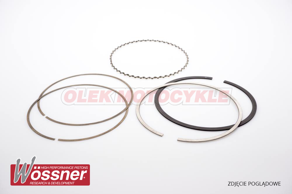 WOSSNER PIERŚCIENIE (4T) 3 szt. ( 78x1x3,1 78x1,2x3,5 78x2x2,7 )