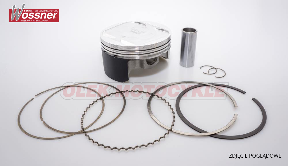 WOSSNER TŁOK HUSQVARNA (4T) TE 350 '90-'97 (83,95MM) (13,3:1=+3,1)