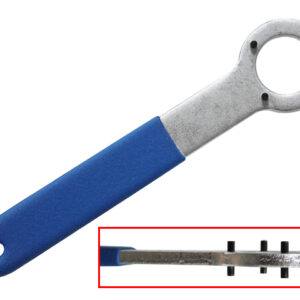 WRENCH HEAD NARZĘDZIA KLUCZ DO GÓRNYCH NAKRĘTEK AMORTYZATORÓW KTM 48MM WP (00-7827) (CZTERY BOLCE)