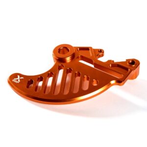 X-GRIP OSŁONA TYLNEJ / TYŁ TARCZY HAMULCOWEJ KTM SX/SX-F/SXF/XC/XCF `23-, HUSQVARNA TC/FC/TX/FX `23-, (OŚ 22MM) KOLOR POMARAŃCZOWY