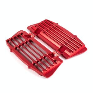 X-GRIP PROMOCJA OSŁONY CHŁODNICY (KOMPLET) AIR FORCE GASGAS '21-'23, HUSQVARNA '17-'23, KTM '17-'23 KOLOR CZERWONY (PATRZ OPIS TOWARU)