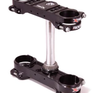 XTRIG PÓŁKI ZAWIESZENIA PRZEDNIEGO ROCS TECH TRIPLE CLAMPS KTM SX/SX-F '14-'22; EXC/EXC-F '14-'22; HUSQVARNA '14-'22; GAS GAS '21-'22 (OFFSET 22MM) KOLOR CZARNY