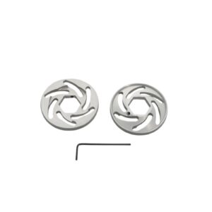 ZIPSER POKRĘTŁA REGULACJI SPRĘŻYN PRZEDNIEGO ZAWIESZENIA 17MM SREBRNA - WYPRZEDAŻ